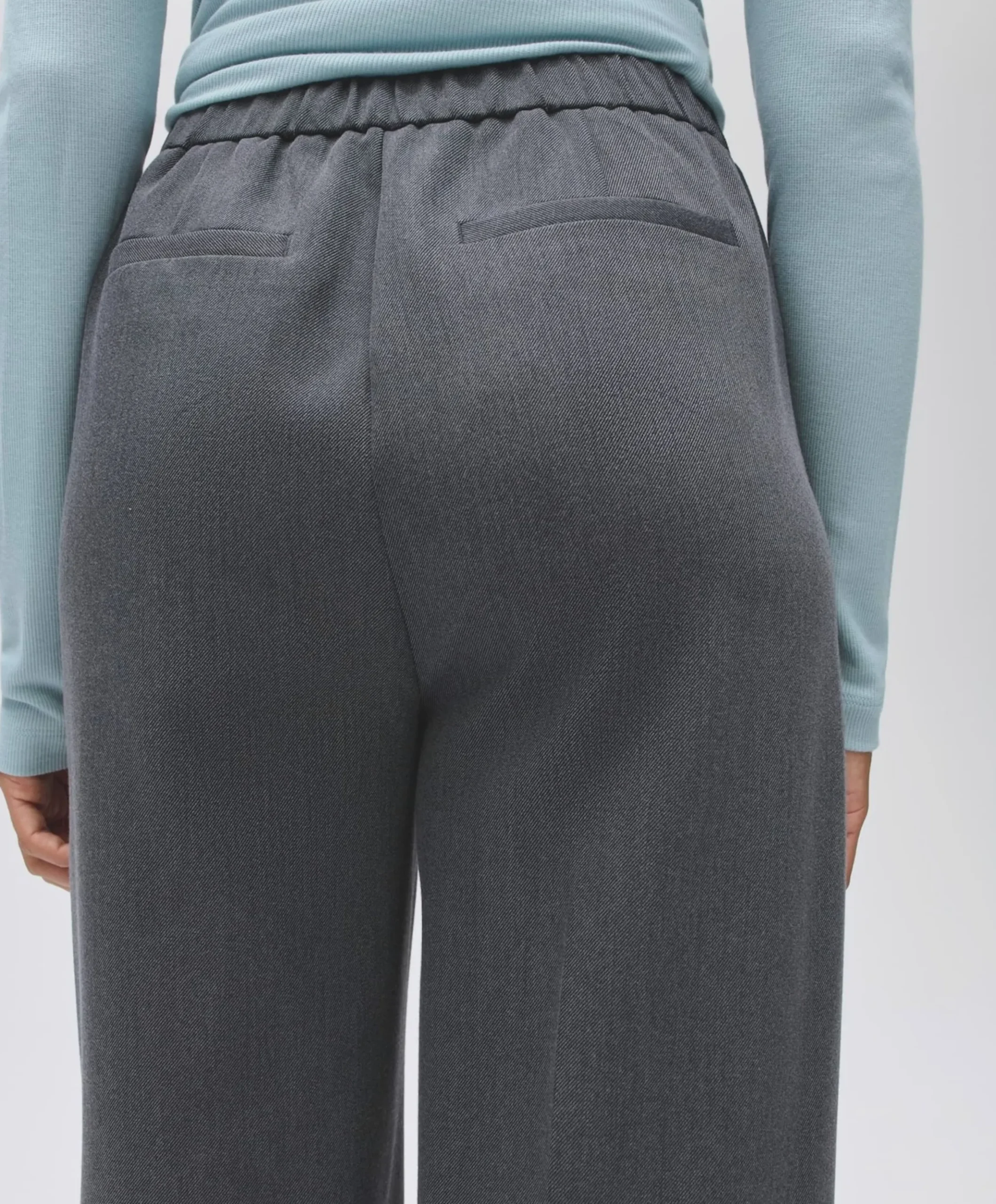 Mozy mod dames broek grijs