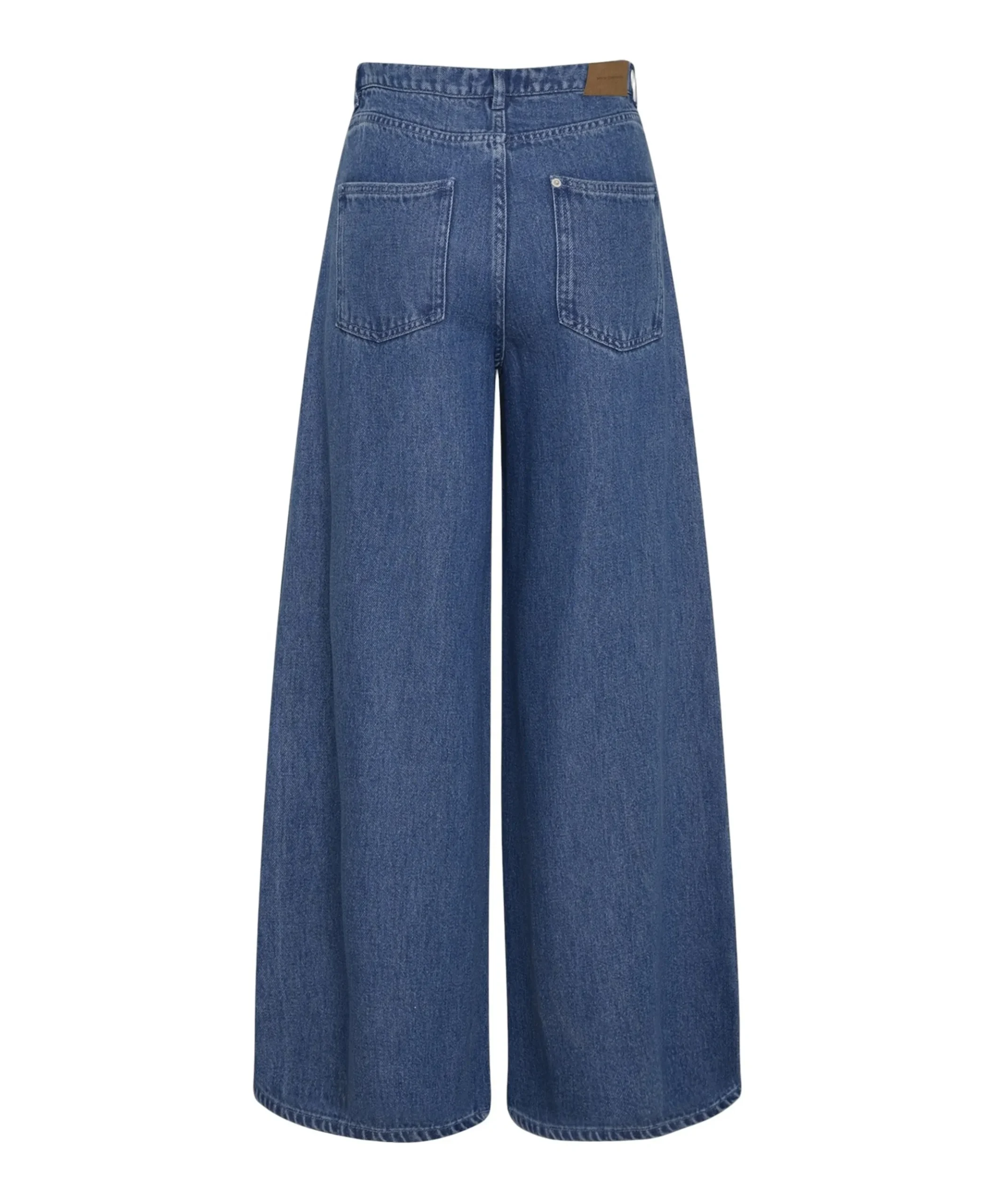 MSCHAgo Rue Wide Long dames jeans blauw