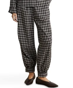 MSCHCarola Balloon CHK dames broek bruin