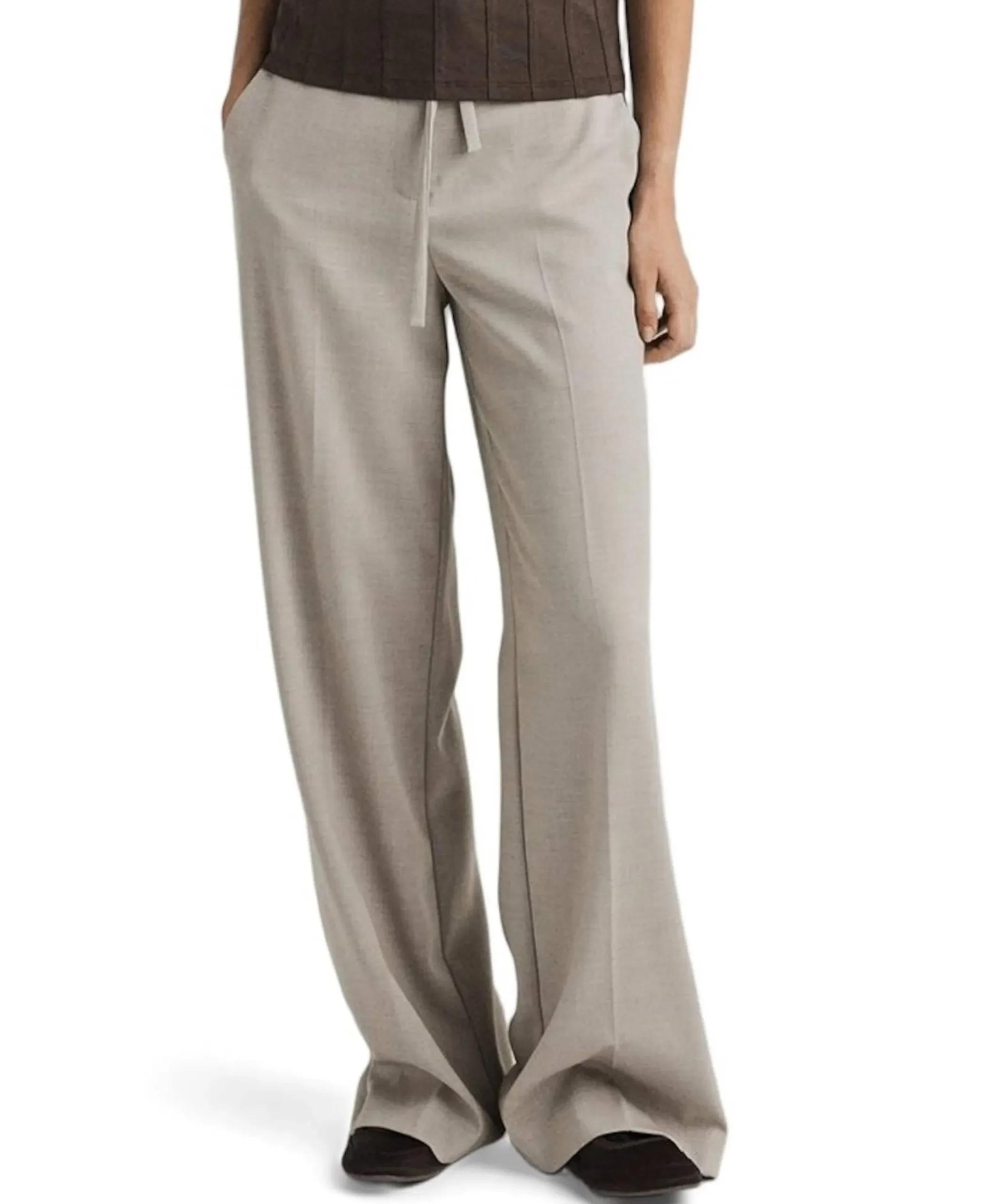 MSCHMarceli HW Long dames broek grijs