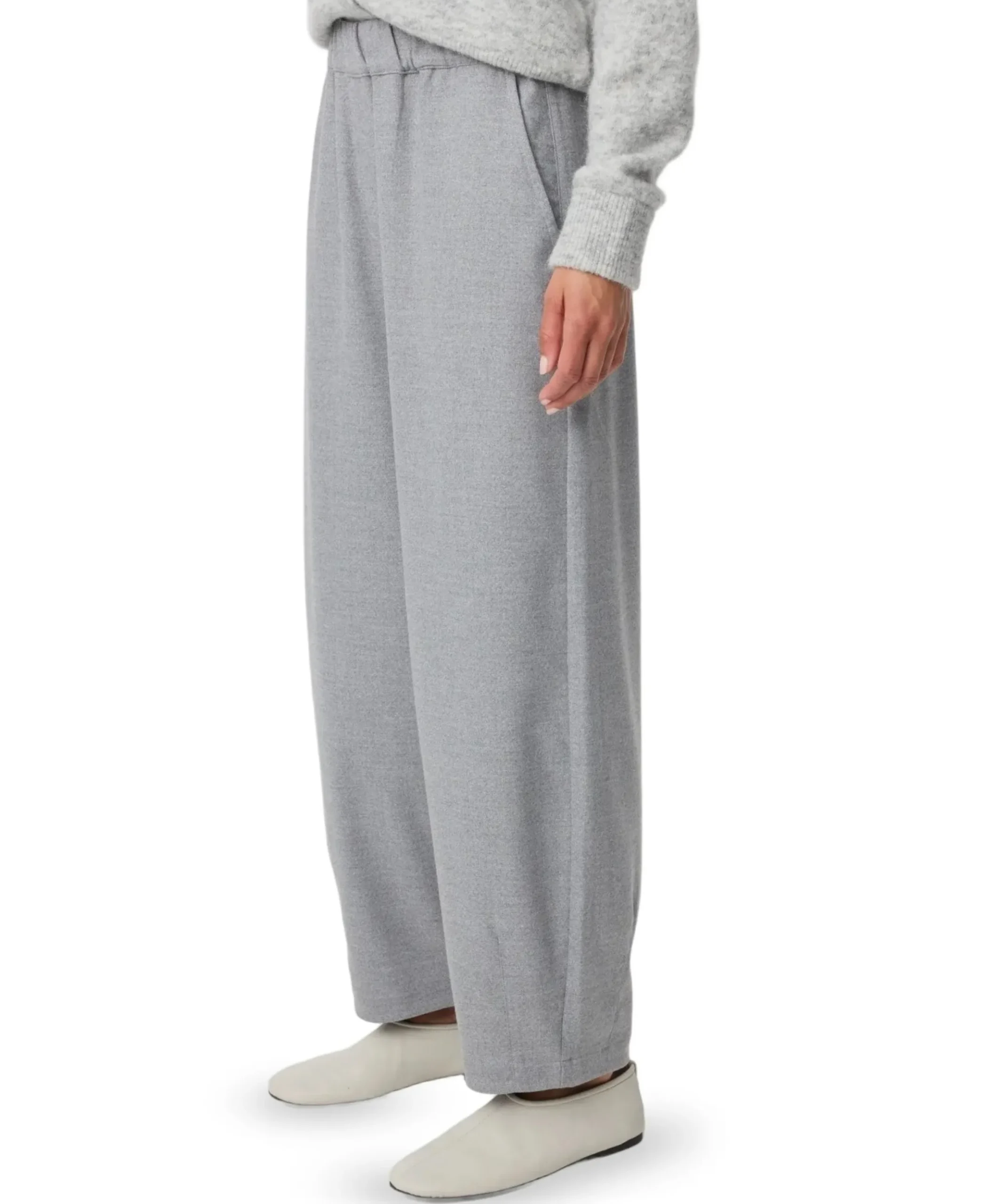 Nanouk dames broek grijs