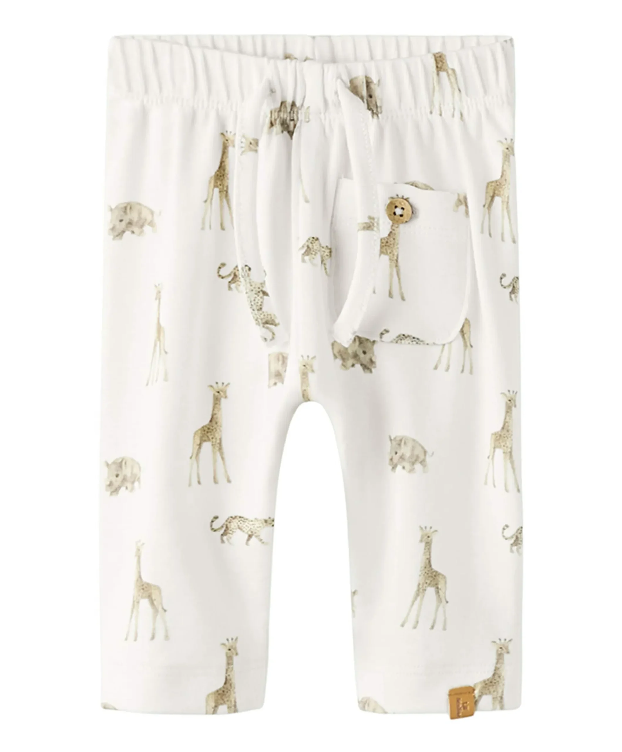 NBMGAYO ELO LOOSE PANT LIL NOOS meisjes broek ecru