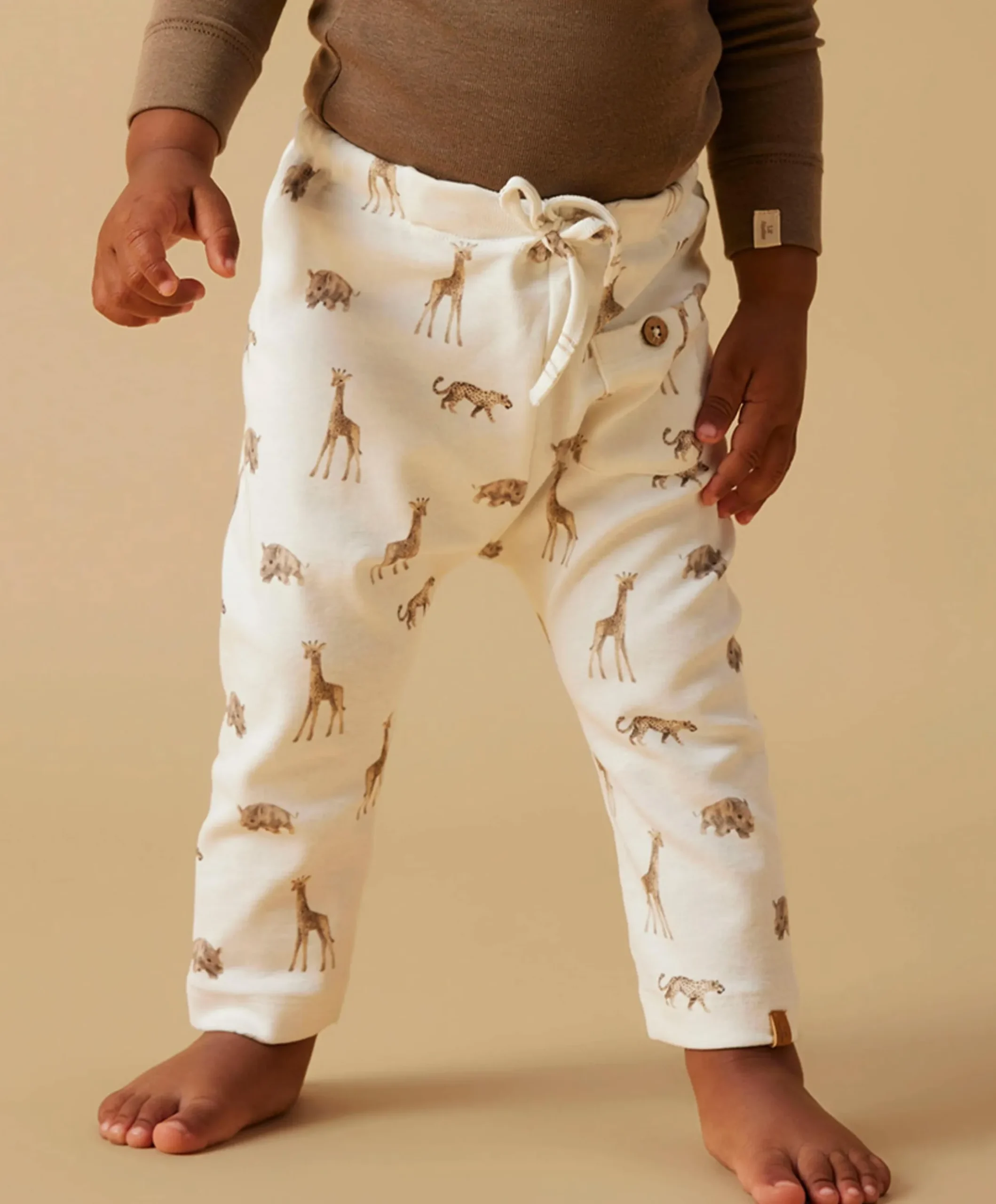 NBMGAYO ELO LOOSE PANT LIL NOOS meisjes broek ecru