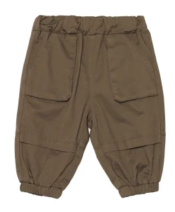 NBMNAGE REG LIL meisjes broek bruin