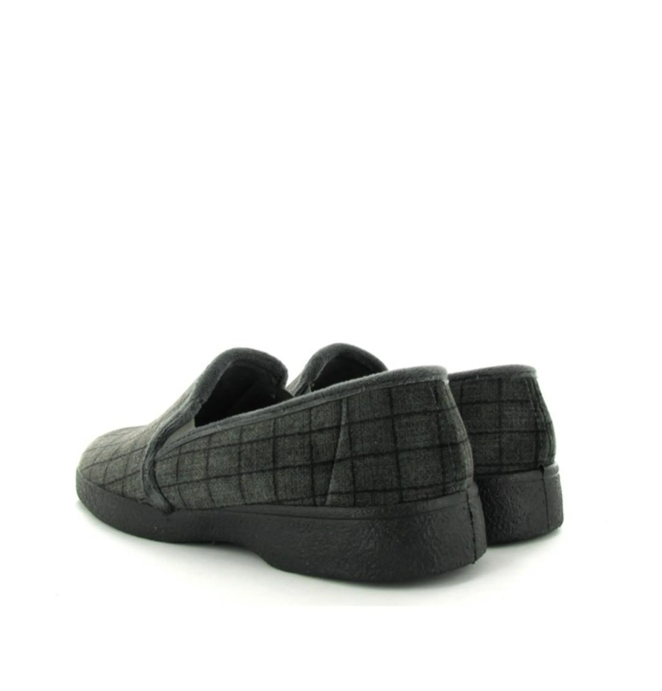Neles 18204 heren pantoffels grijs