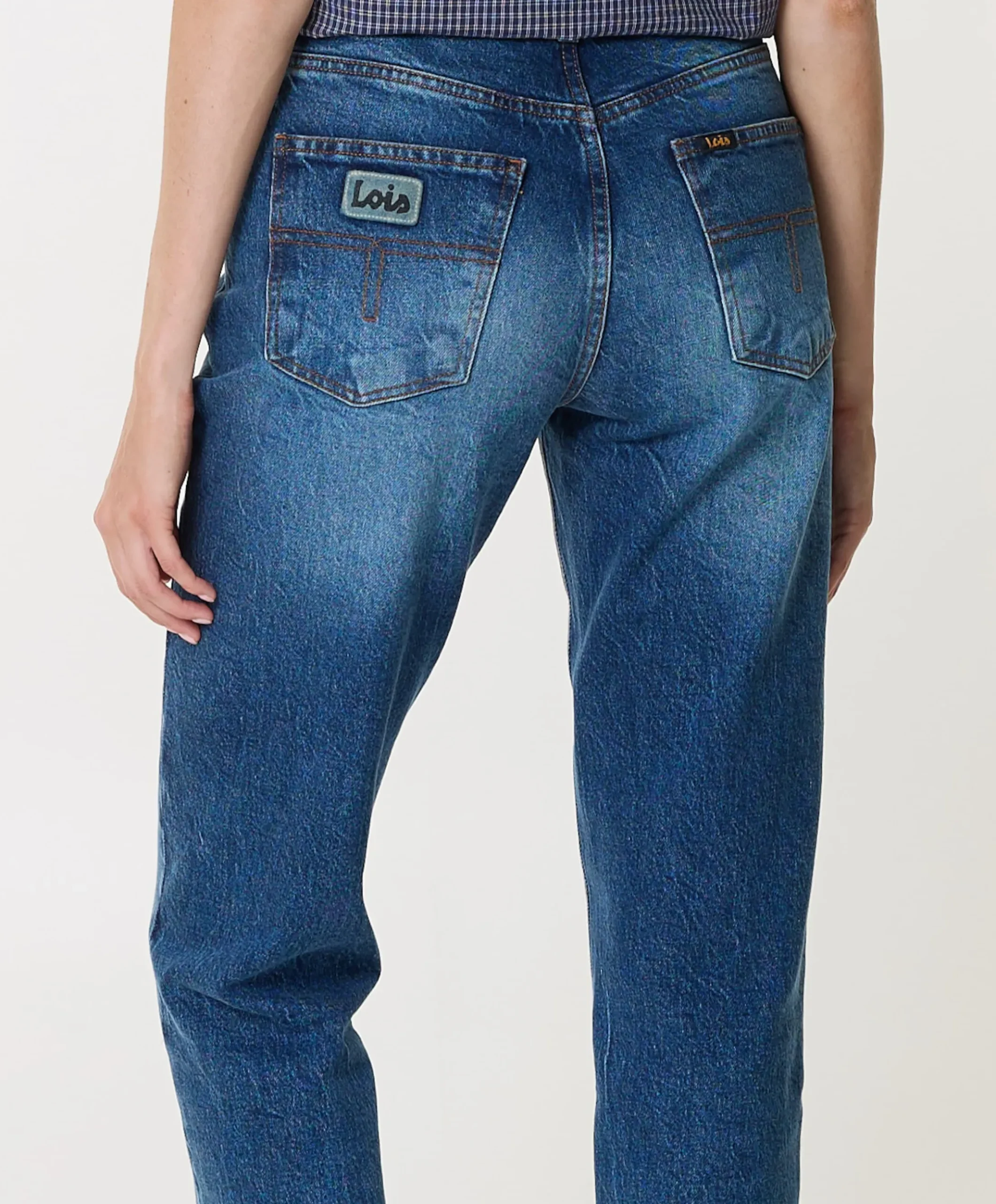 New Dana 8097 Barril True dames jeans blauw