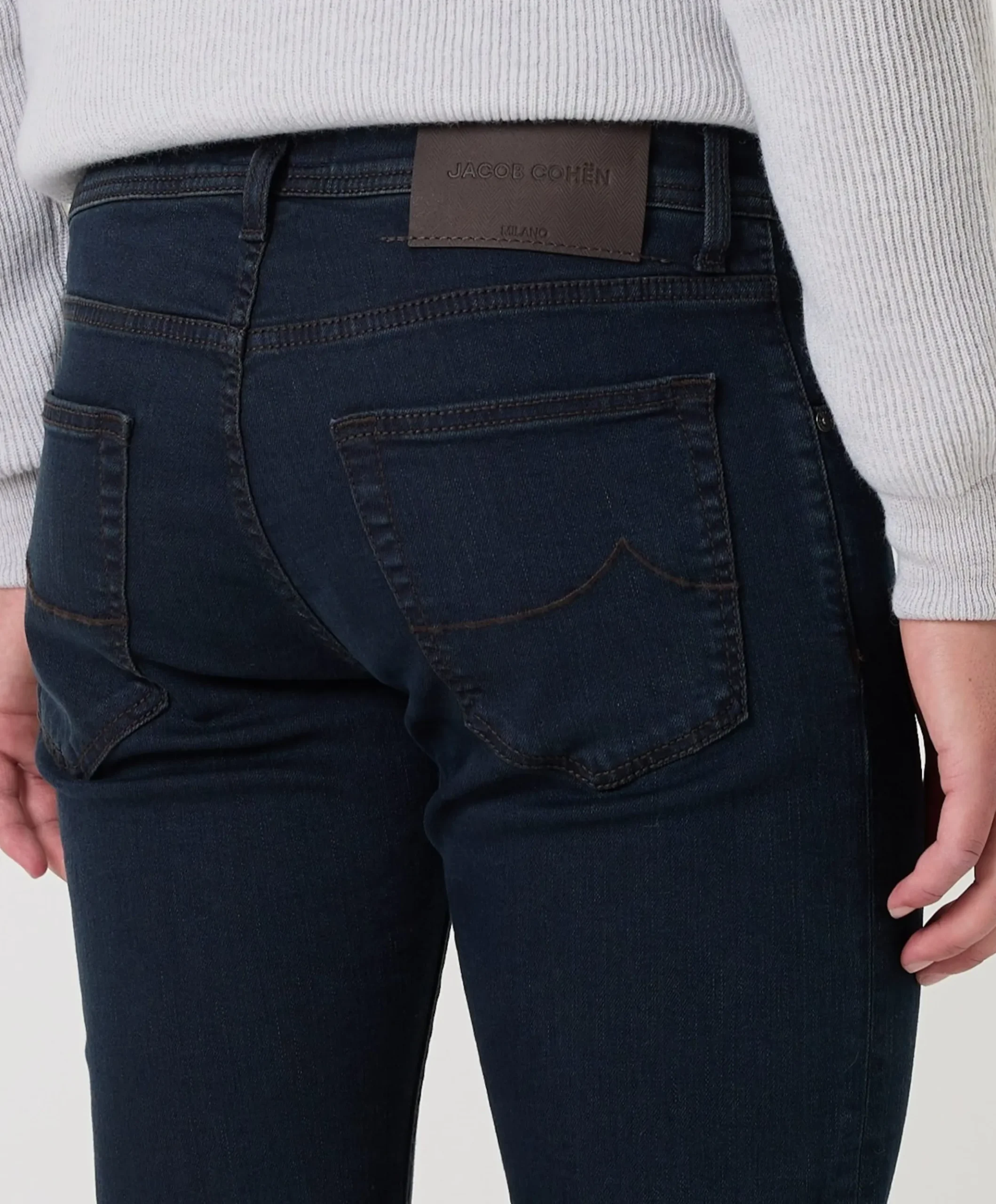 Nick Slim 5 pkt heren jeans blauw