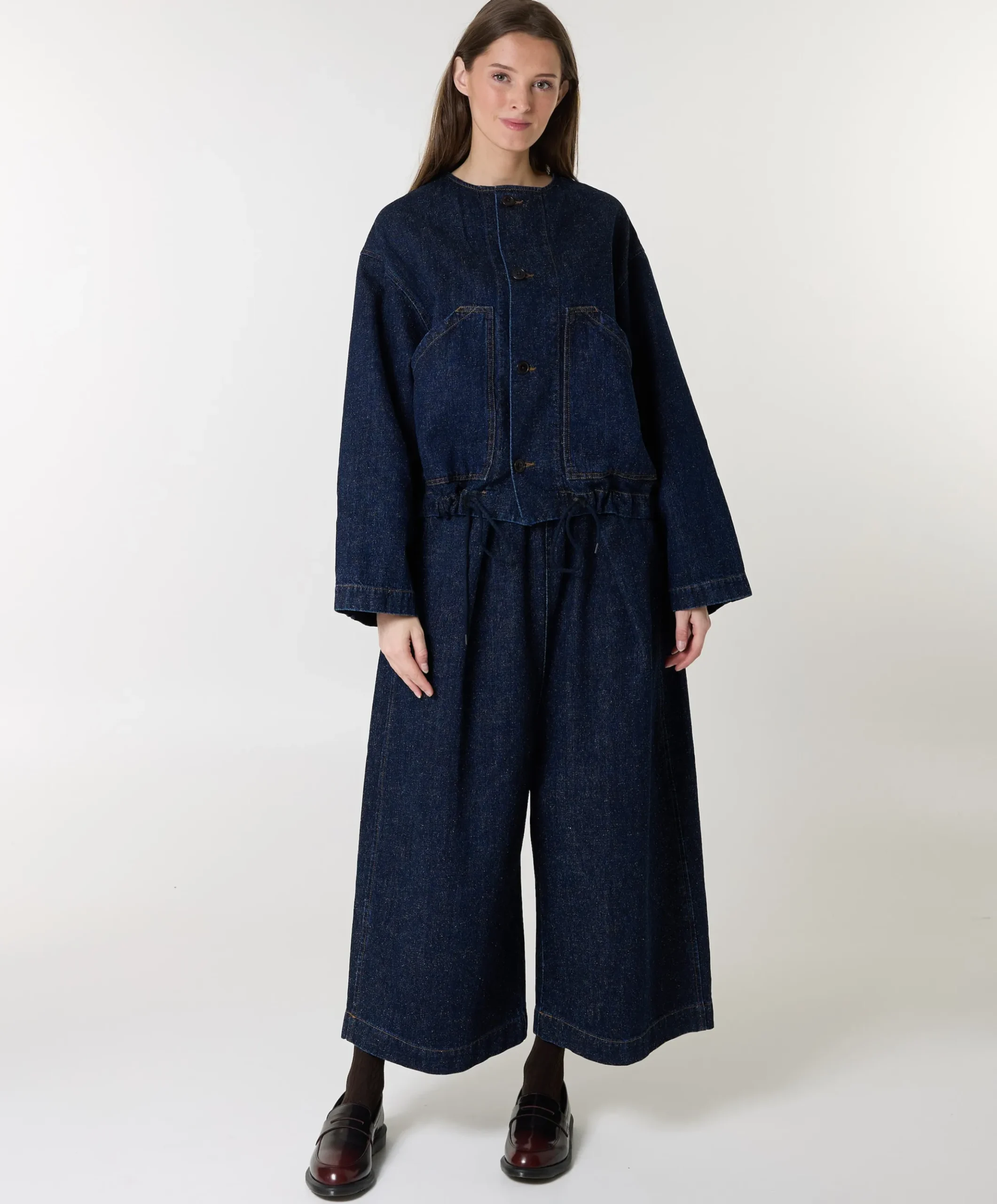 Nirvana dames culotte blauw