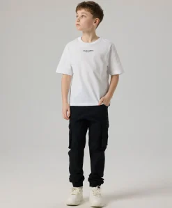 NITBAMGO REG/R TWI CA PANT M NMT NO jongens broek zwart