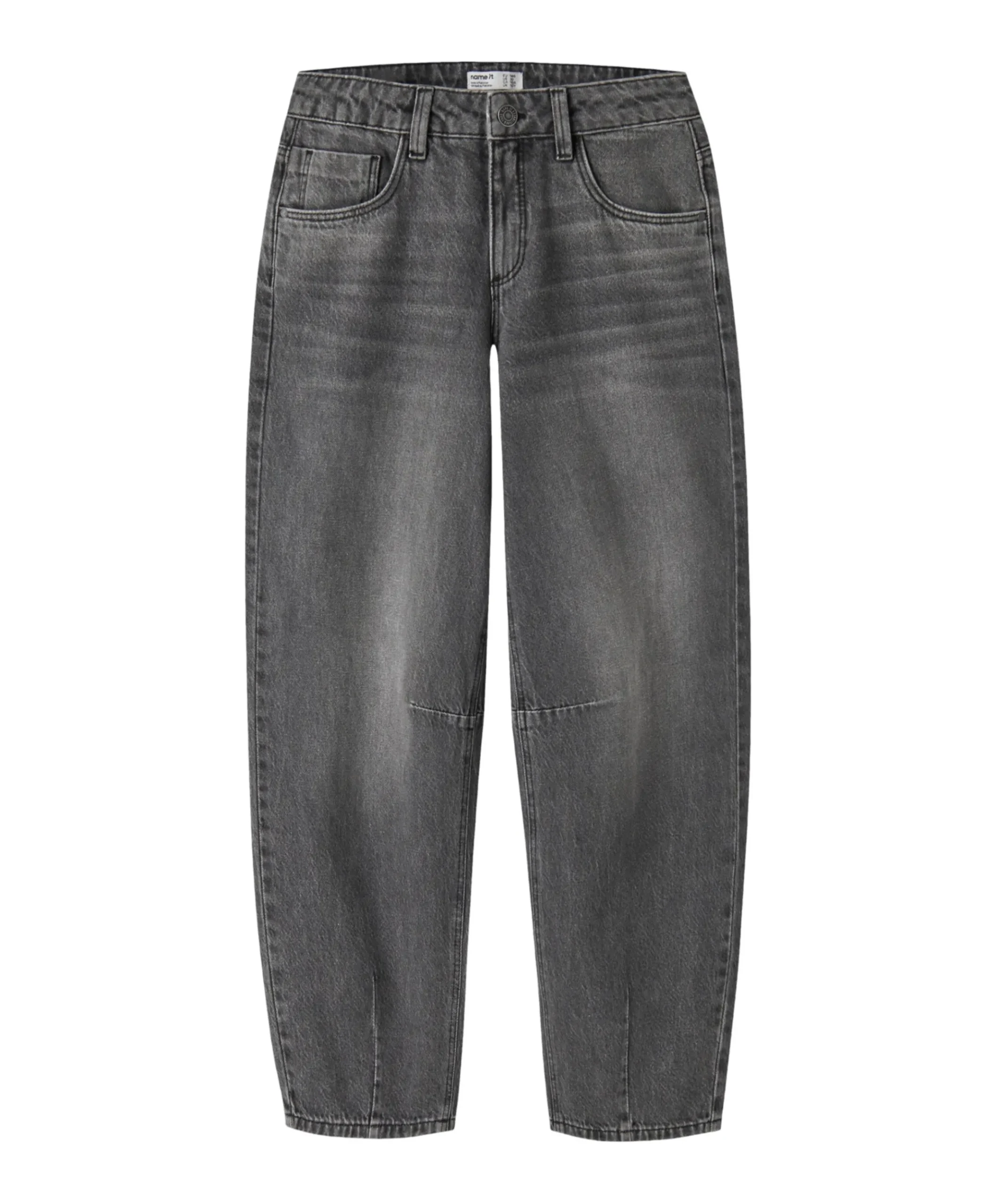 NKFBELLA BARREL JEANS 2113-RM NOOS meisjes jeans grijs