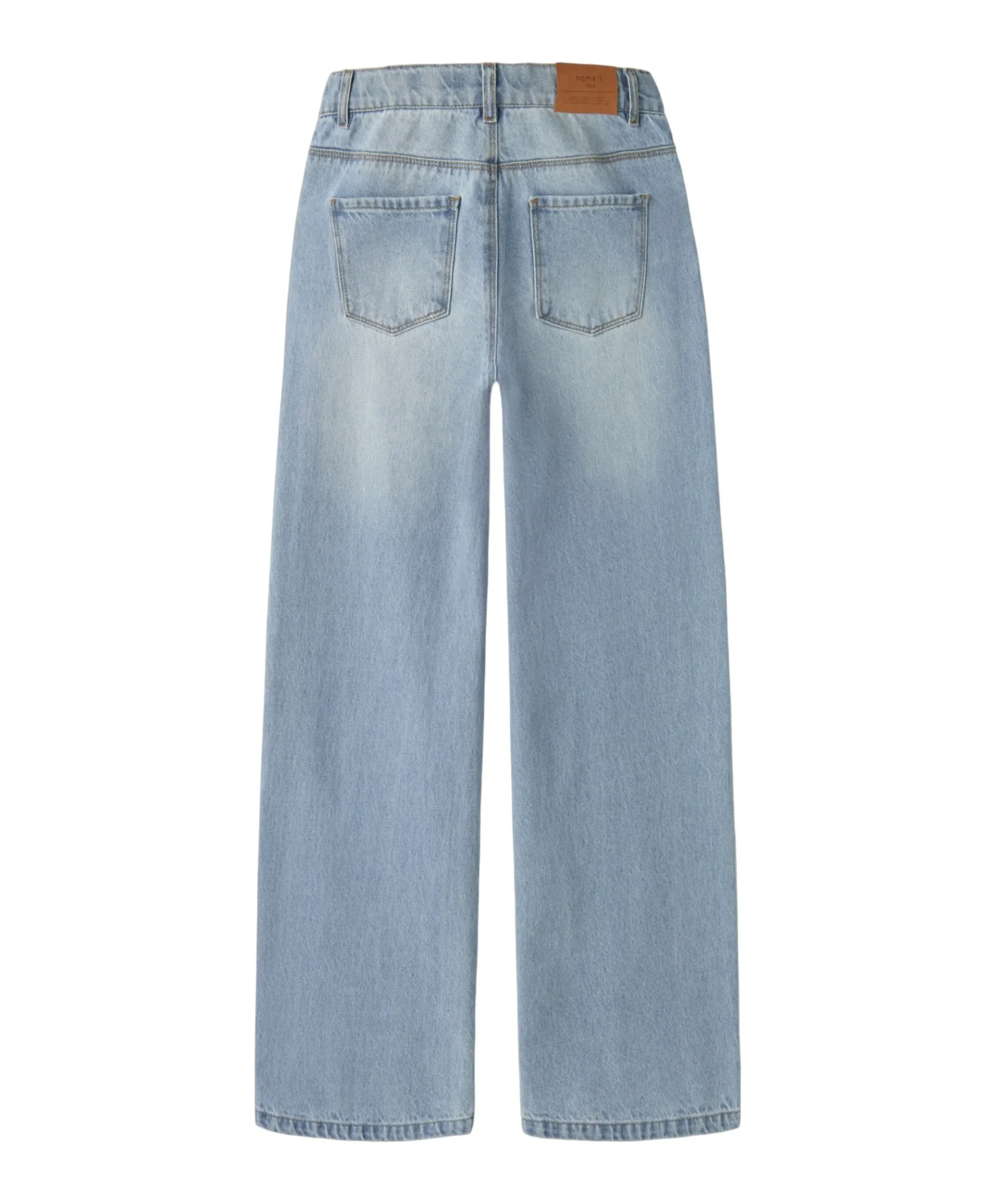 NKFBELLA WIDE RHINE 6608-IM meisjes jeans blauw