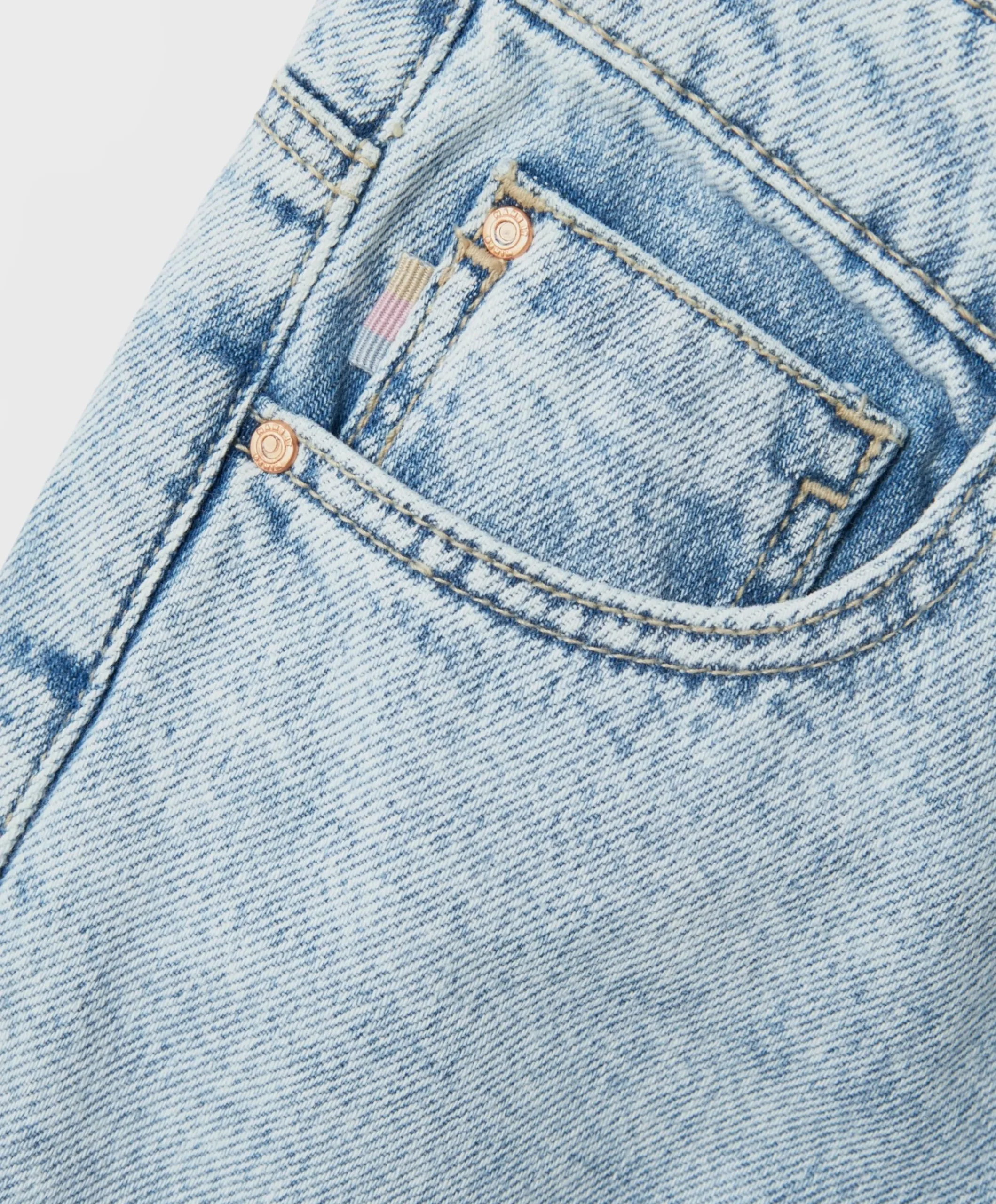 NKFROSE HW STRAIGHT 9222-BE N jeans blauw