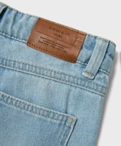NKFROSE HW WIDE JEANS 1411-TE NOOS meisjes jeans blauw