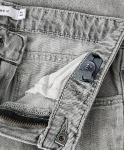 NKFROSE STRAIGHT JEANS 3366-BE NOOS meisjes jeans grijs