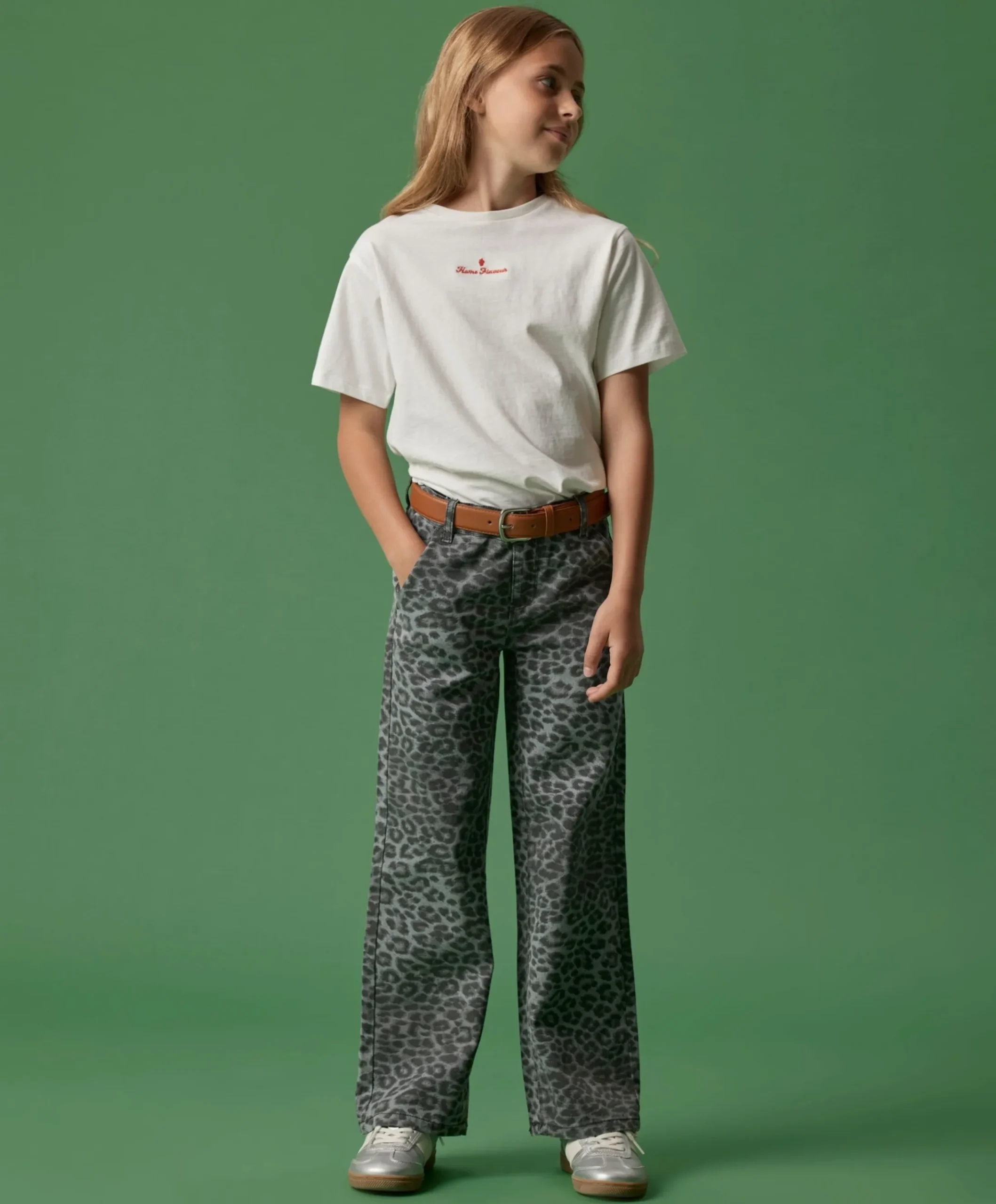 NKFROSE WIDE TWI PANTS 4444-TD O meisjes jeans grijs