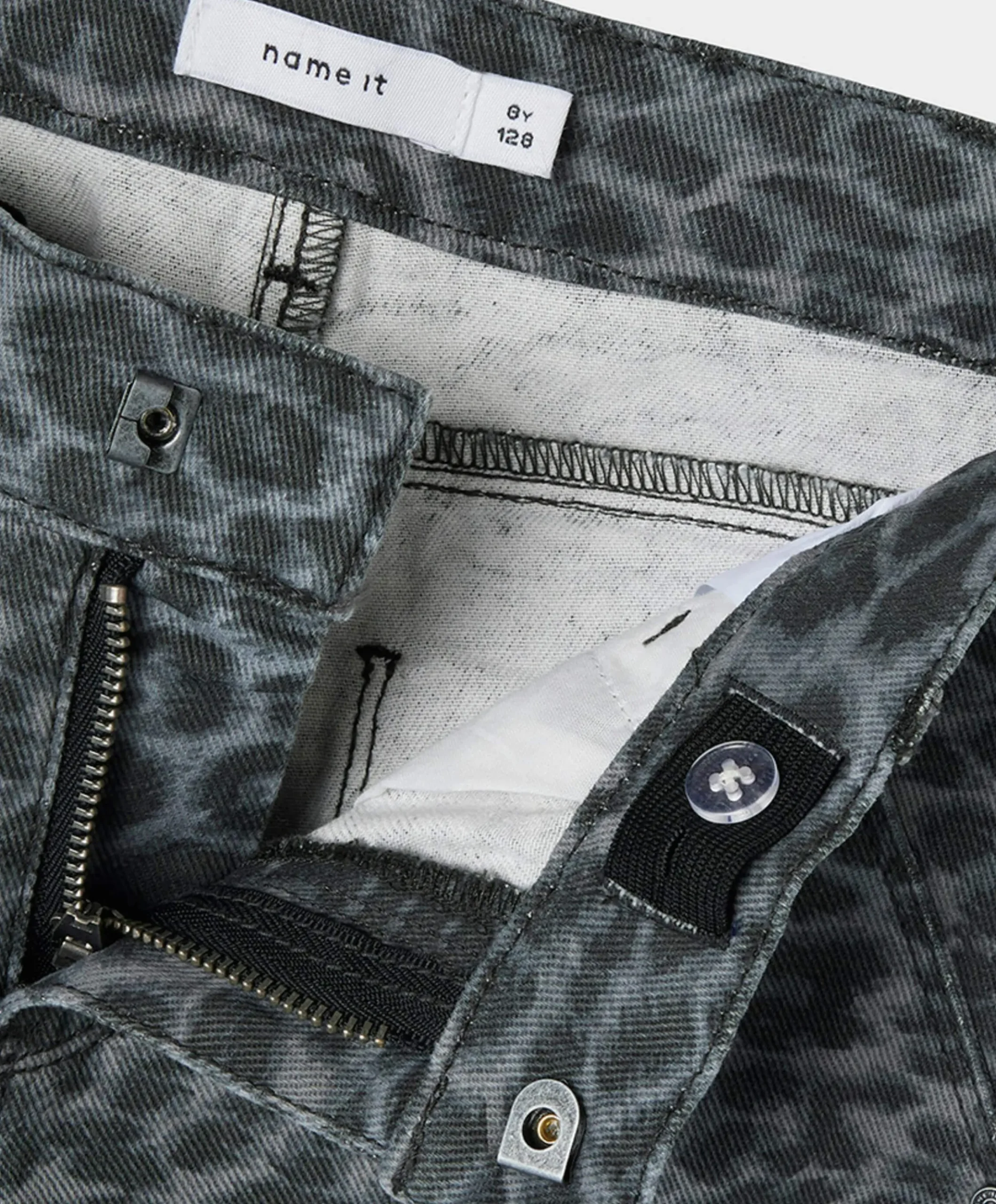 NKFROSE WIDE TWI PANTS 4444-TD O meisjes jeans grijs
