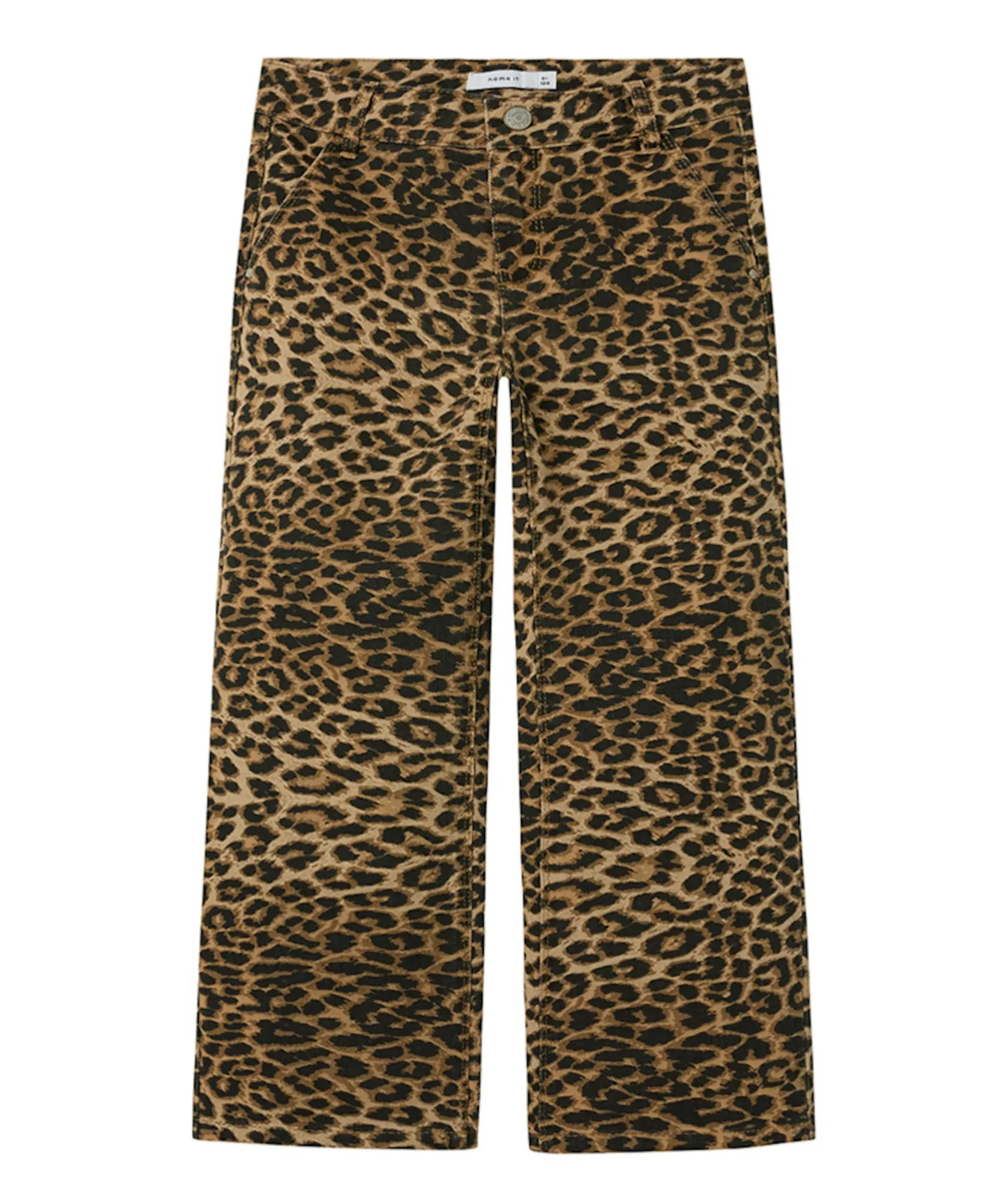 NKFROSE WIDE TWI 4444-TD O broek bruin