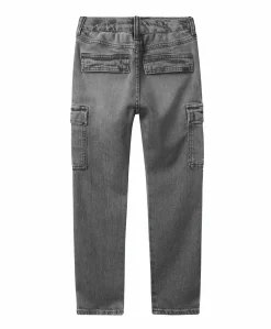 NKMSILAS TAP CARGO 6650-AZ NO jeans grijs