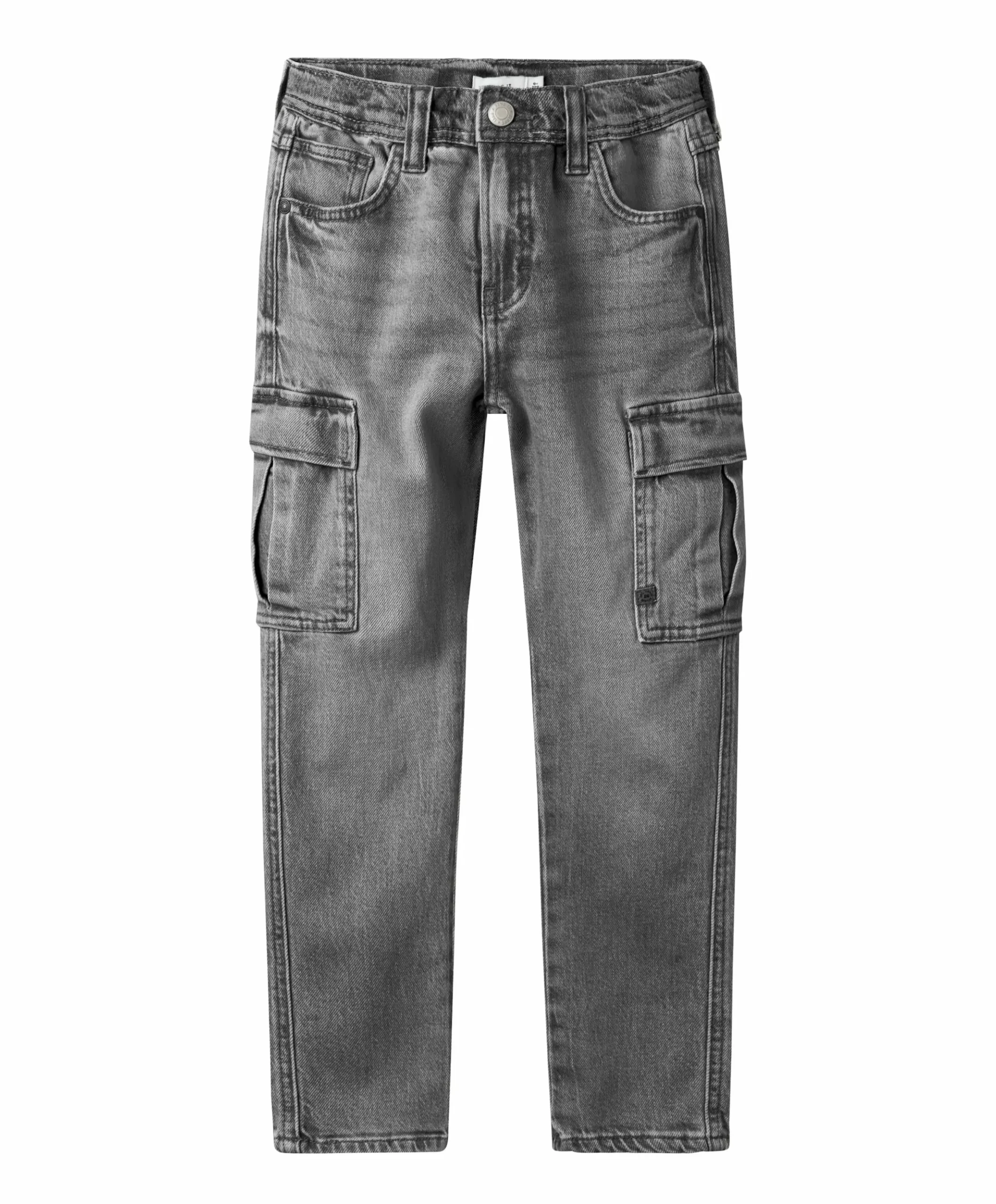 NKMSILAS TAP CARGO 6650-AZ NO jeans grijs