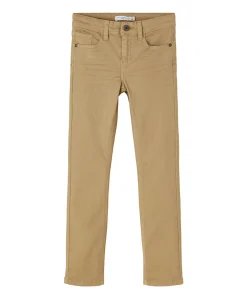 NKMTHEO TWITOP NOOS jongens broek beige