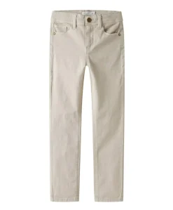 NKMTHEO TWITOP NOOS jongens broek beige