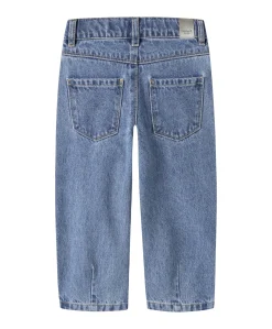 NMFBELLA BARREL GLITTER 4577- meisjes jeans blauw