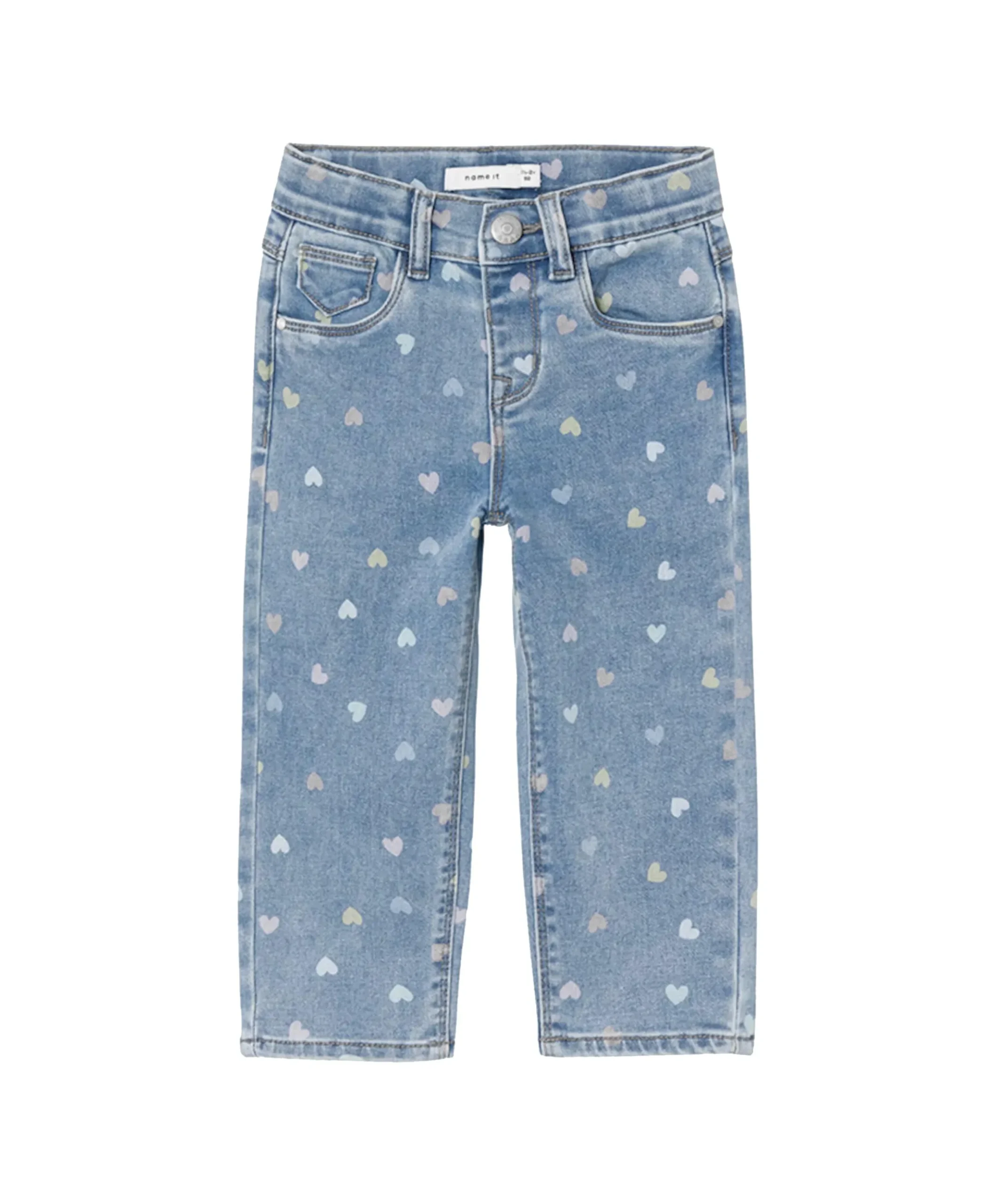 NMFBELLA MOM SHAPED JEANS 3555-ON F meisjes jeans blauw