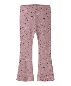 NMFOCEANA XSL FLARED LEGGING meisjes broek paars