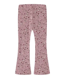 NMFOCEANA XSL FLARED LEGGING meisjes broek paars