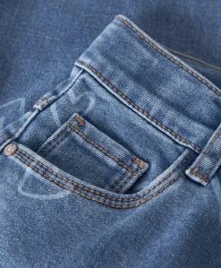 NMFROSE WIDE AOP JEANS 4044-ON NOOS meisjes jeans blauw