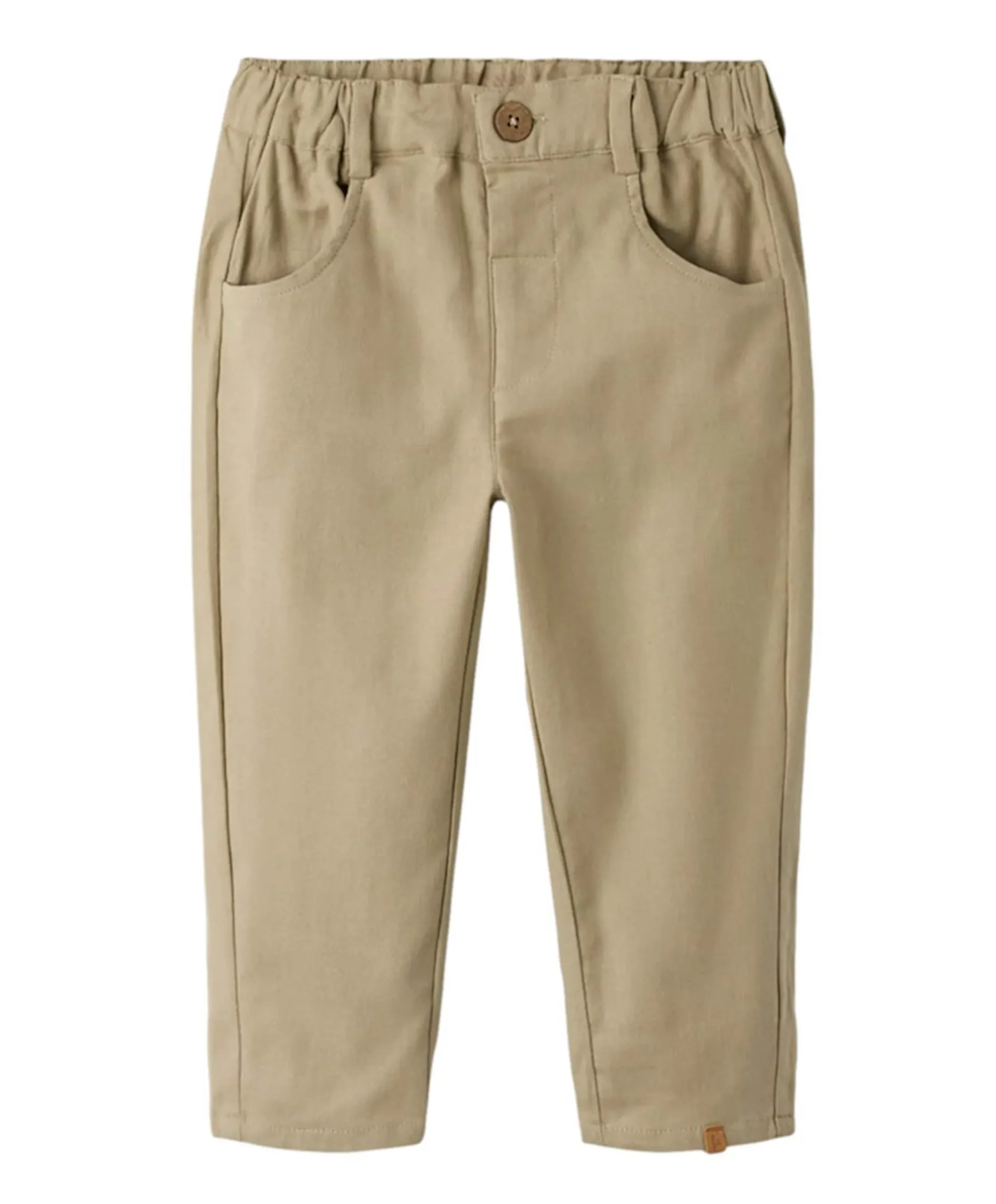 NMMKOA LOOSE PANT LIL meisjes broek beige