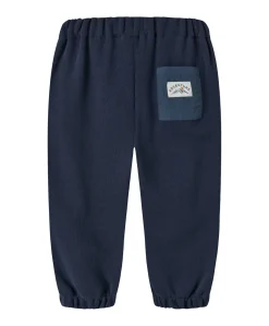 NMMOSBORNE BARREL SWEAT meisjes broek blauw