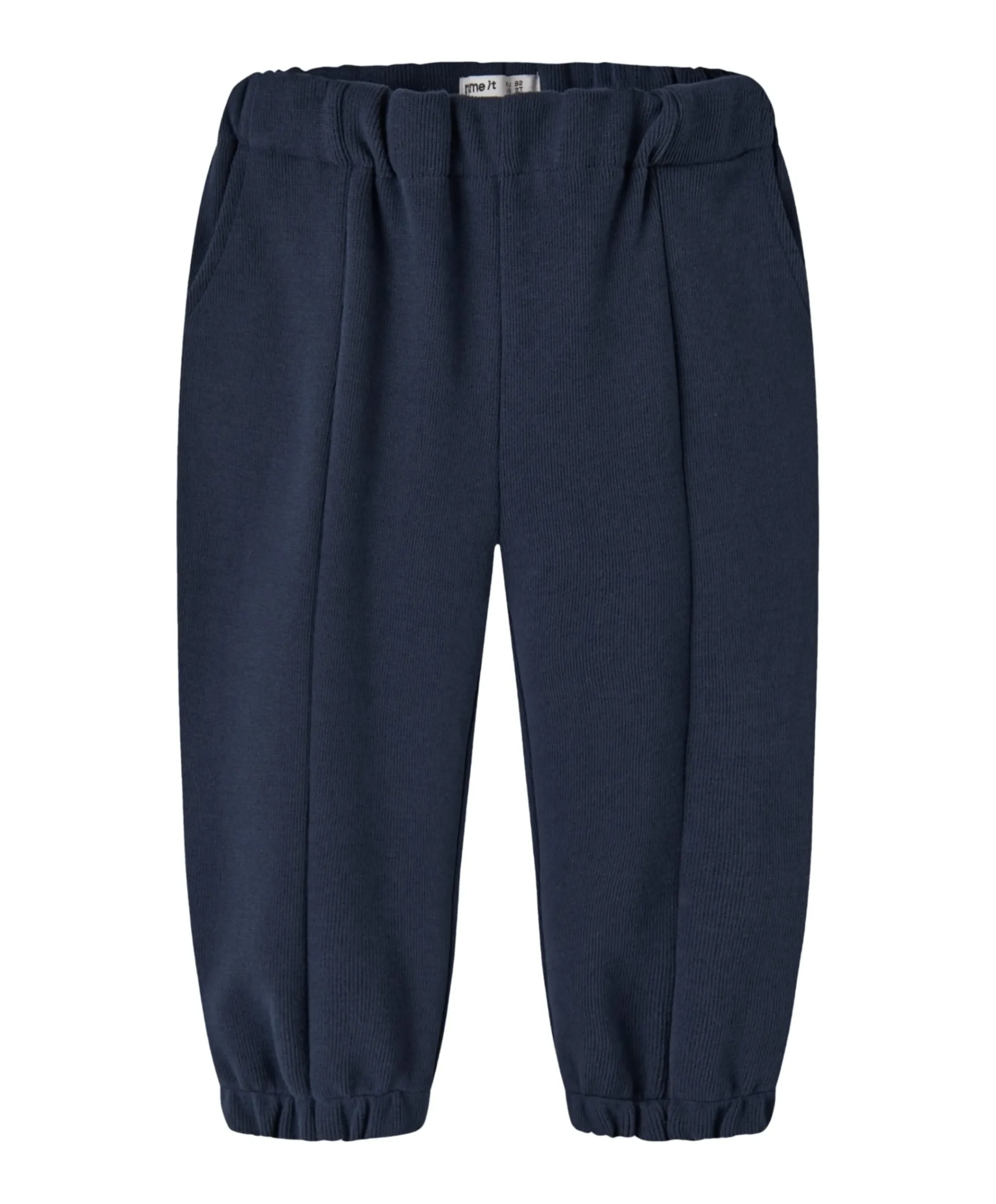 NMMOSBORNE BARREL SWEAT meisjes broek blauw