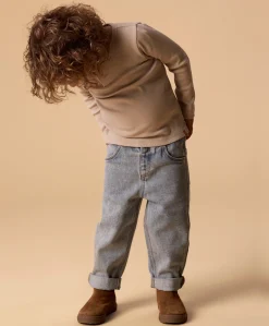 NMNDARLEE LOOSE 4410-SE LIL N meisjes jeans blauw
