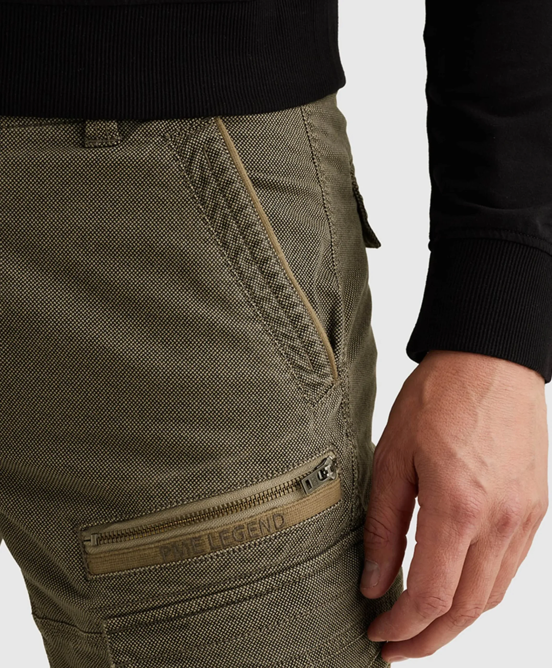 NORDROP CARGO 3.0 MICRO ALLOVER PR heren broek bruin