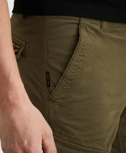 NORDROP CARGO SHORTS STRETCH TWILL heren korte broek groen