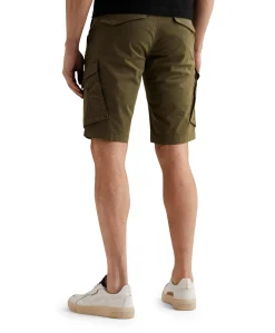 NORDROP CARGO SHORTS STRETCH TWILL heren korte broek groen