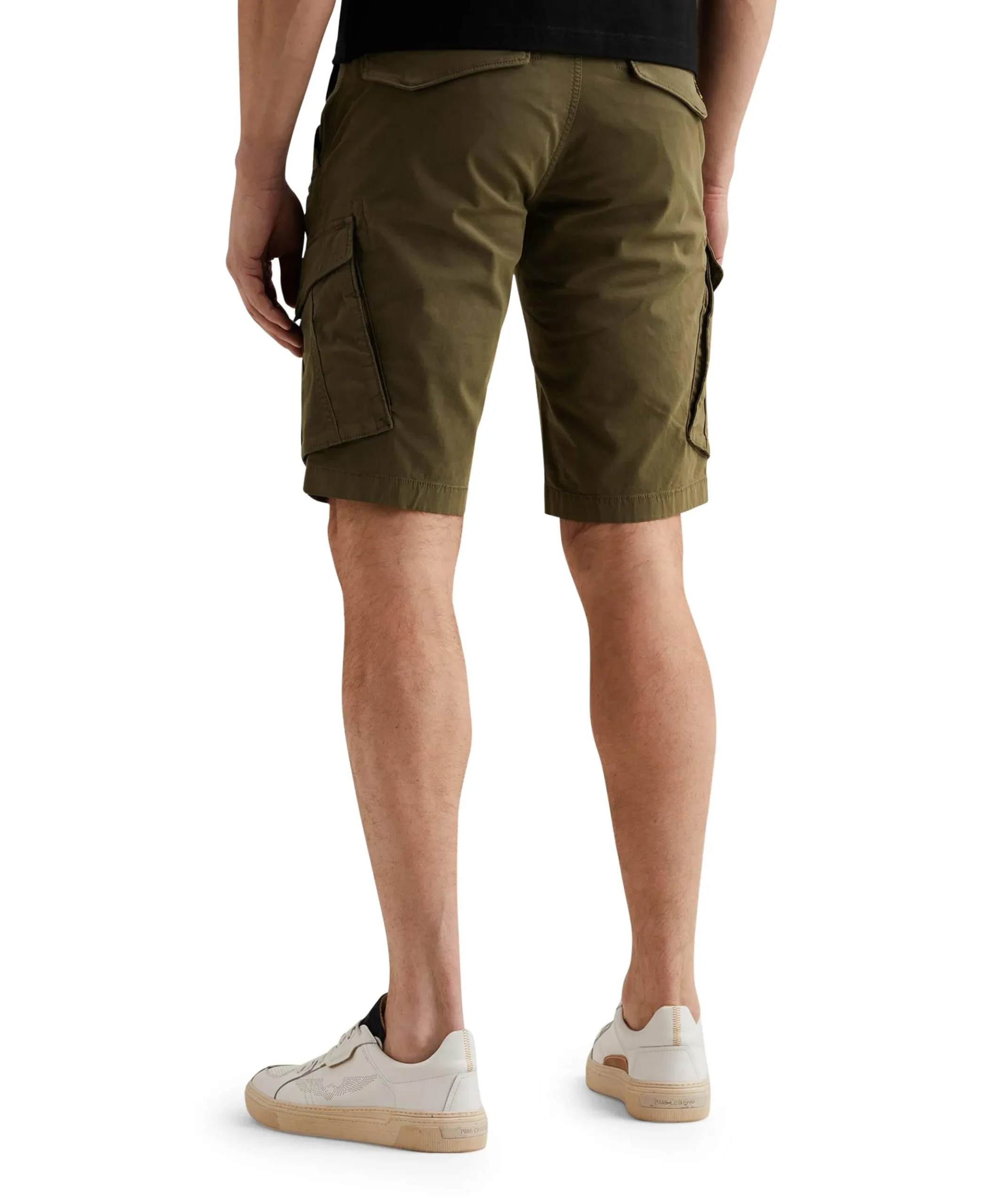 NORDROP CARGO SHORTS STRETCH TWILL heren korte broek groen