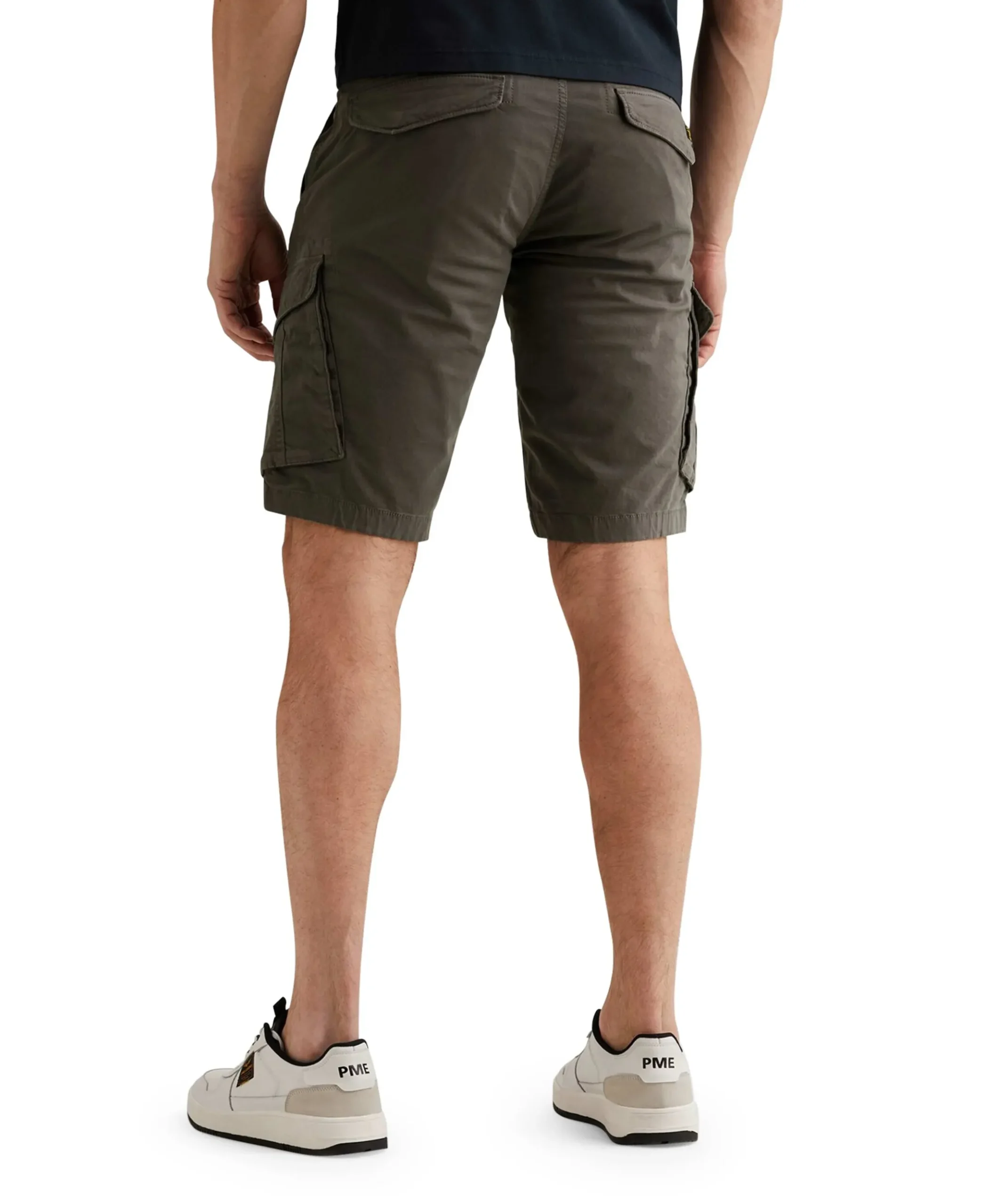 NORDROP CARGO SHORTS STRETCH TWILL heren korte broek grijs