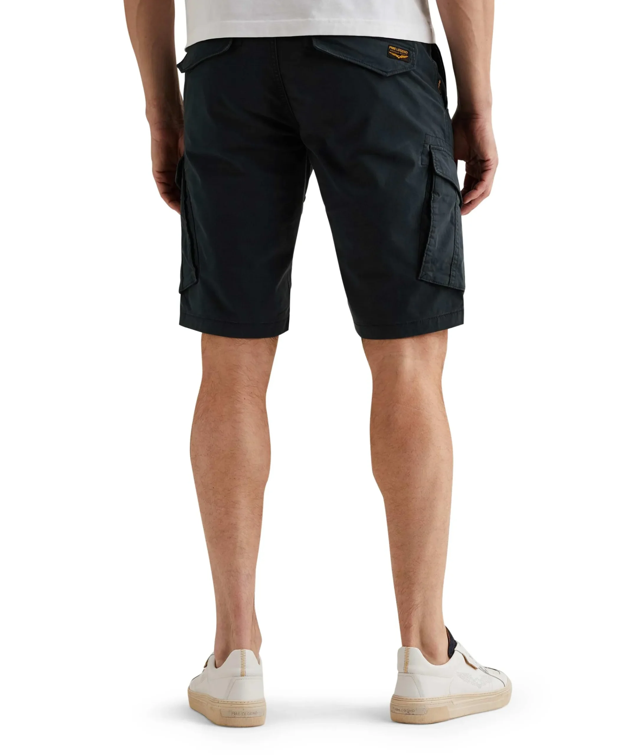 NORDROP CARGO SHORTS STRETCH TWILL heren korte broek blauw