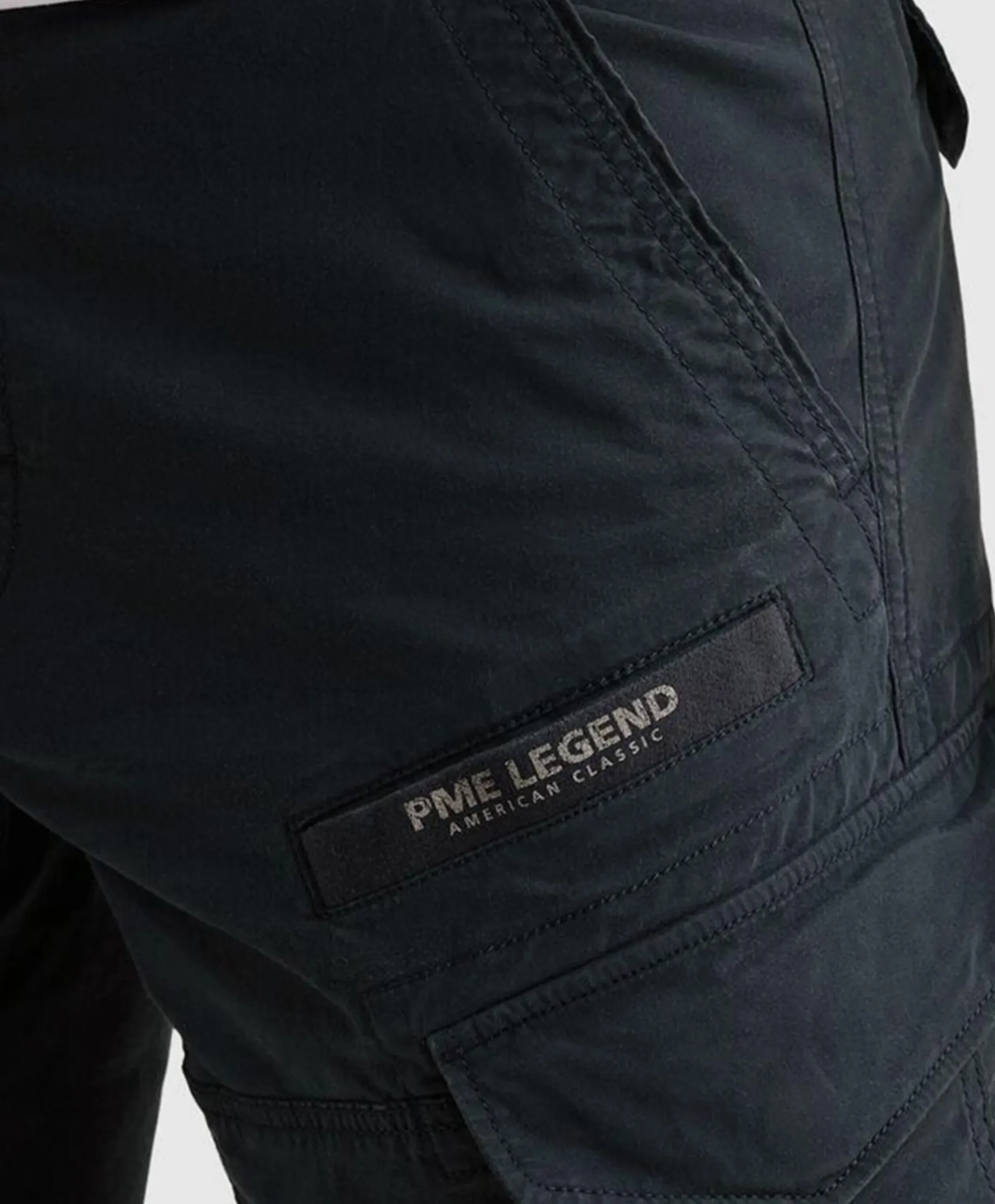 NORDROP CARGO SHORTS STRETCH TWILL heren korte broek blauw