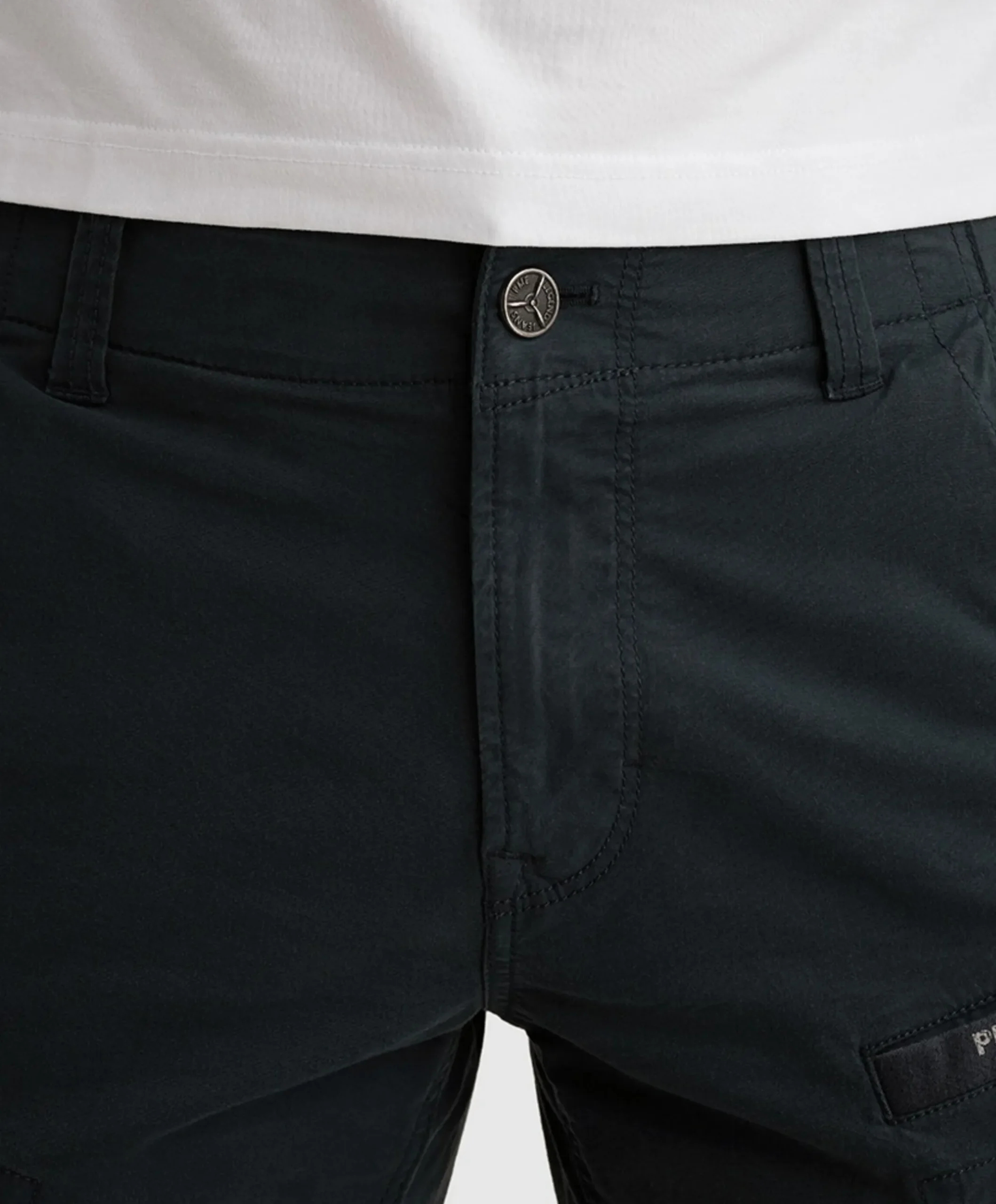 NORDROP CARGO SHORTS STRETCH TWILL heren korte broek blauw