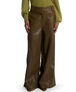 NORE PU 689 dames broek groen