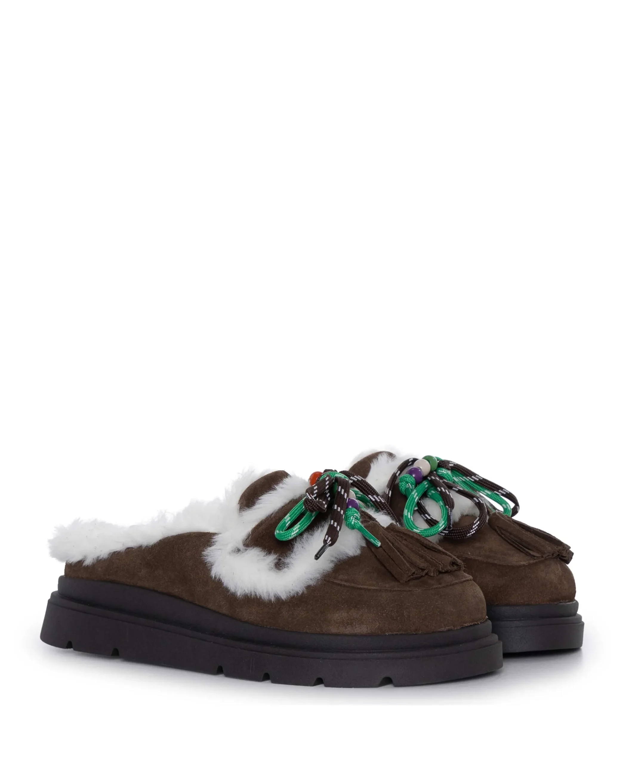 NOVA dames clogs bruin