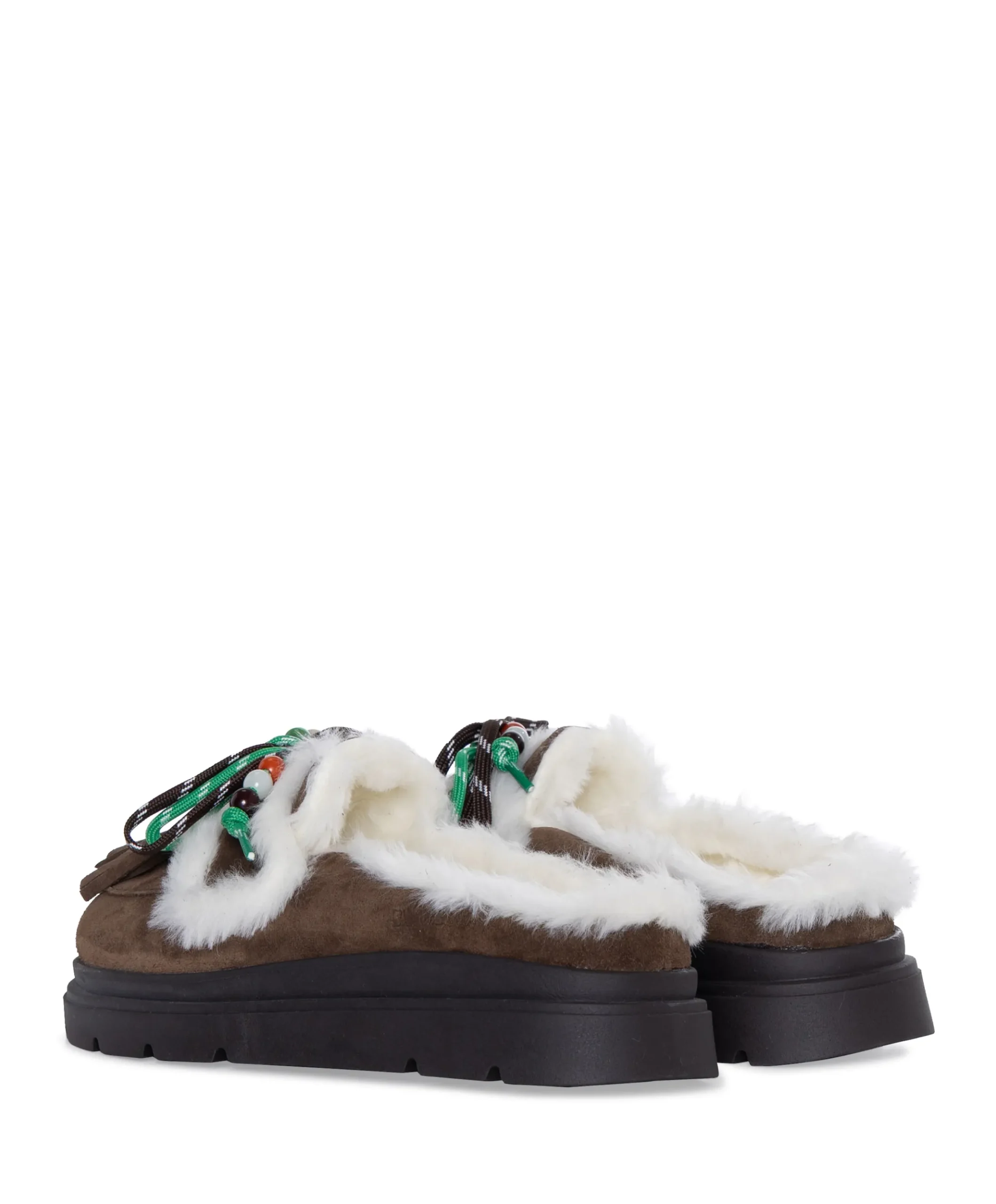 NOVA dames clogs bruin