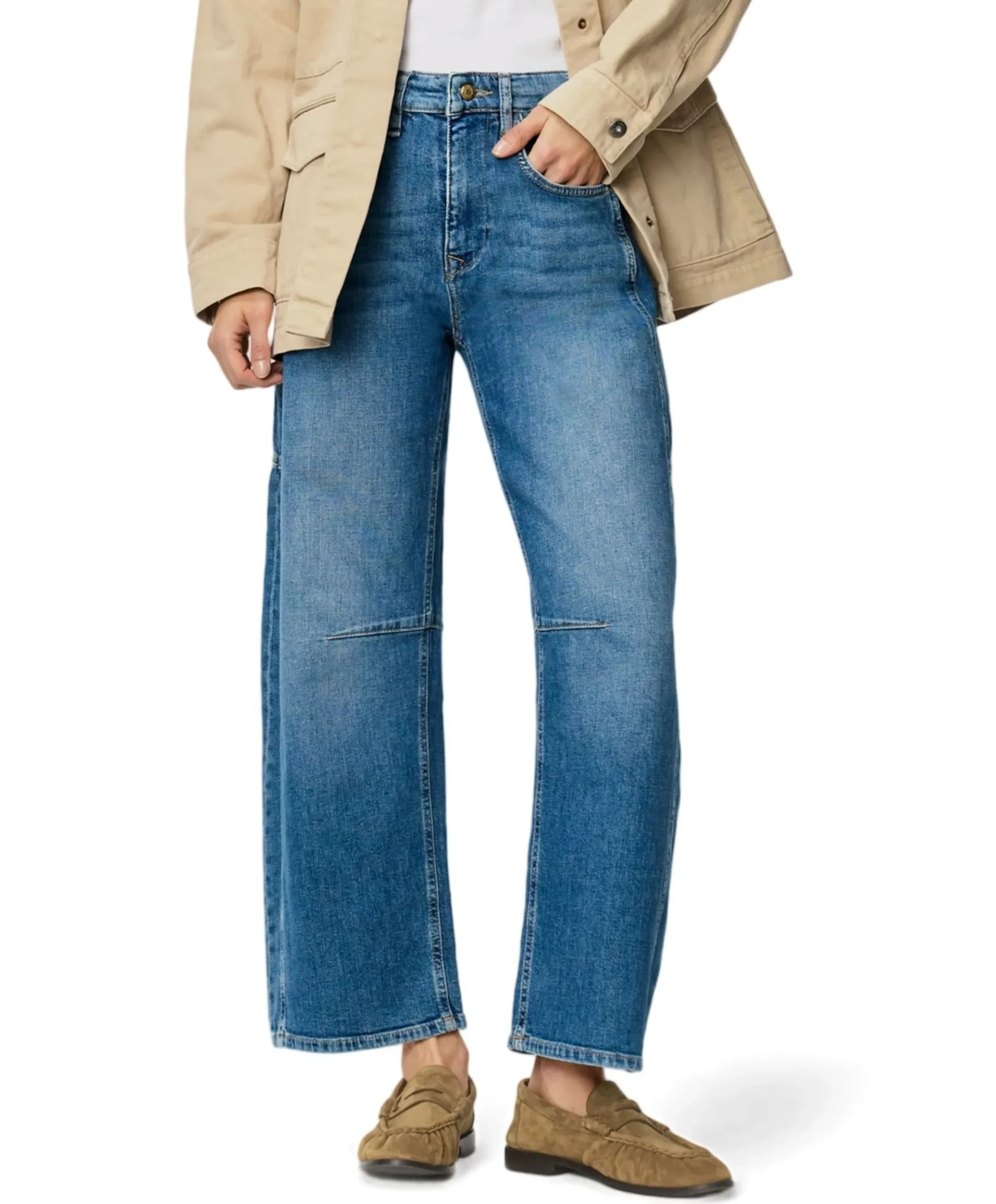 OHIO dames jeans blauw