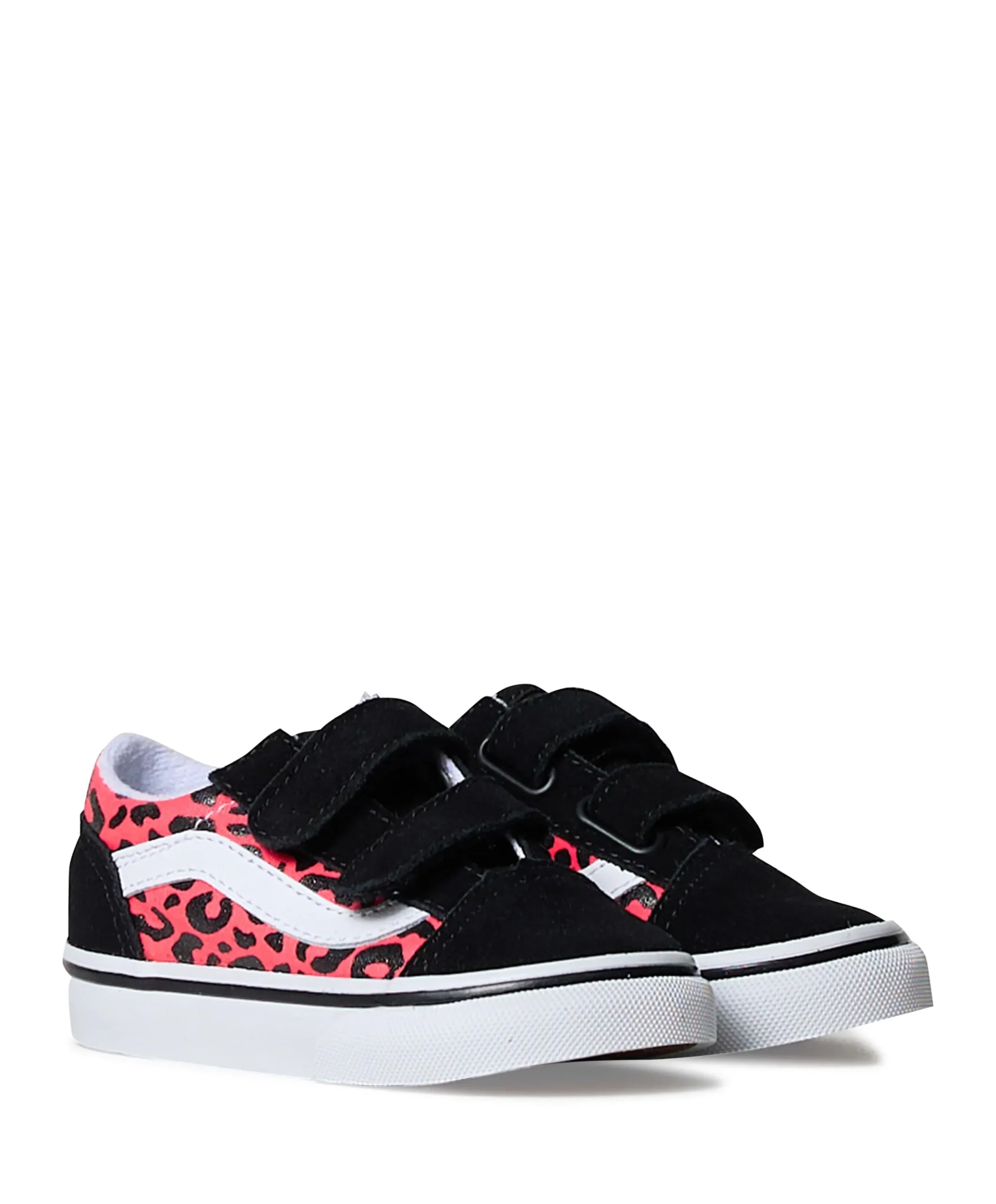 Old Skool V GLITTER meisjes sneakers roze