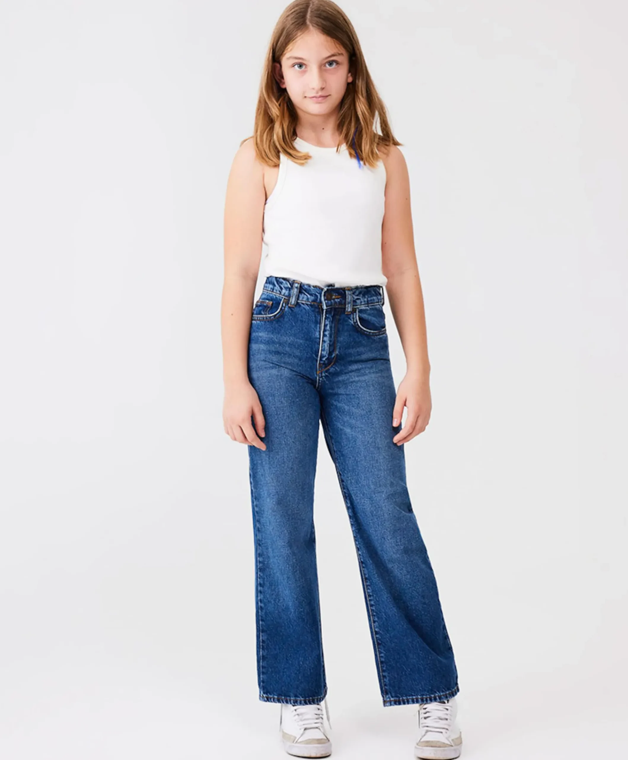 Oliana G meisjes jeans blauw