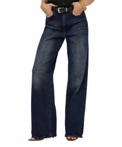 ONLJUICY HW WIDE DNM REA929 NOOS dames jeans blauw