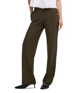 ONLPOPTRASH LIFE MW STRAIGHT dames broek bruin